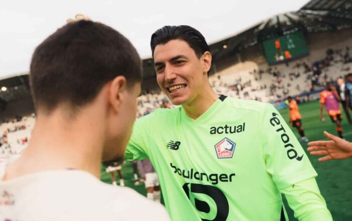 Berke &Ouml;zer, gardien du LOSC.