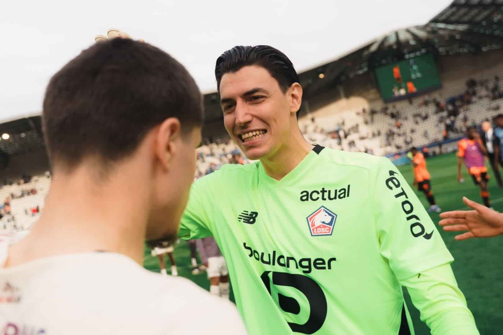 Berke &Ouml;zer, gardien du LOSC.