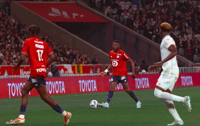 Chancel Mbemba, d&eacute;fenseur central du LOSC.