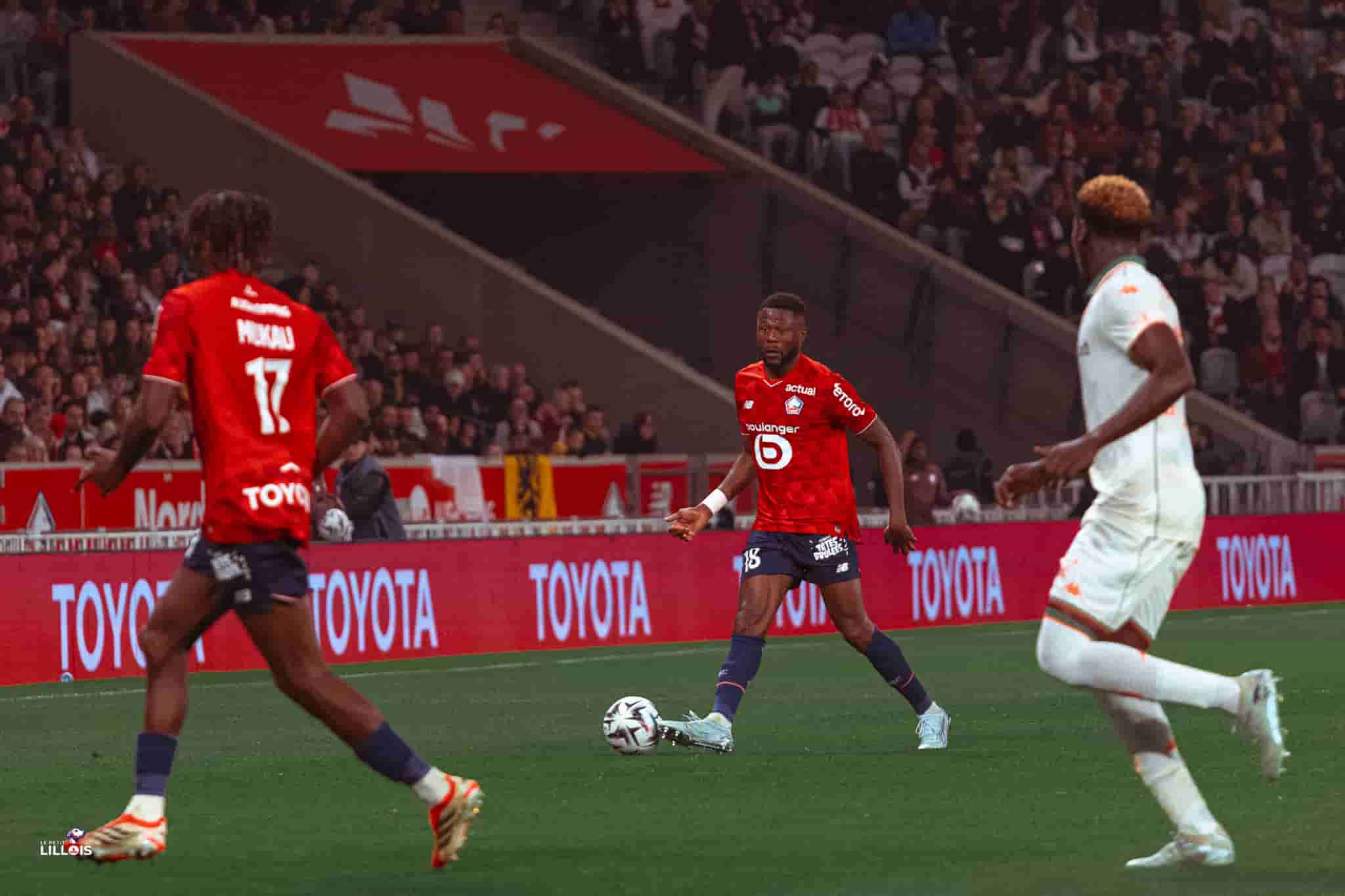 Chancel Mbemba, d&eacute;fenseur central du LOSC.