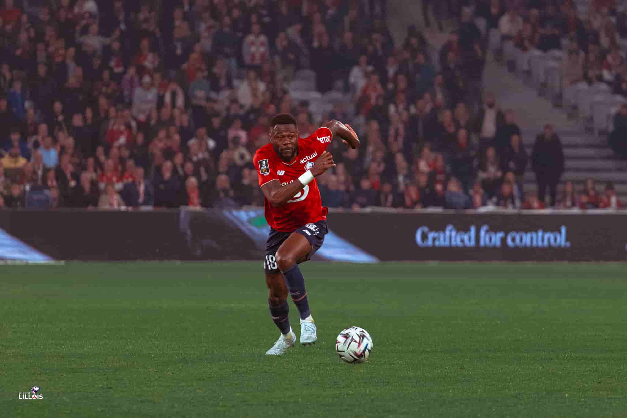 Chancel Mbemba, d&eacute;fenseur central du LOSC.