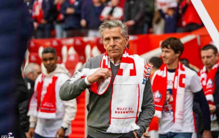 Claude Puel, ancien entra&icirc;neur du LOSC d&eacute;sormais &agrave; l'OGC Nice.