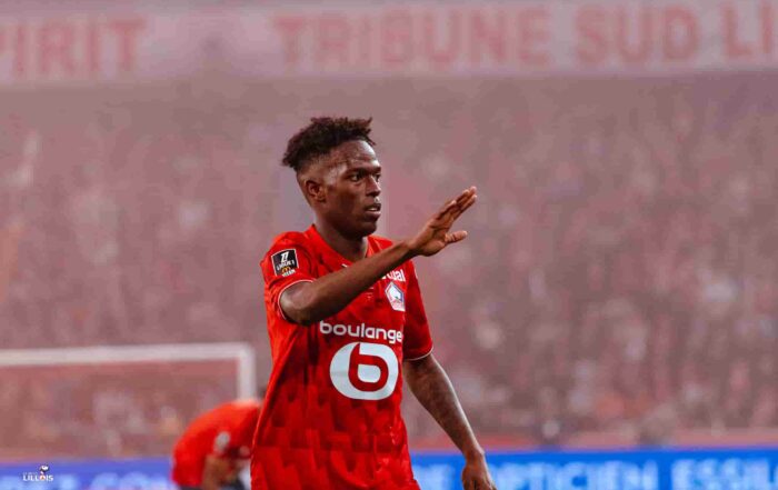 F&eacute;lix Correia, joueur du LOSC.