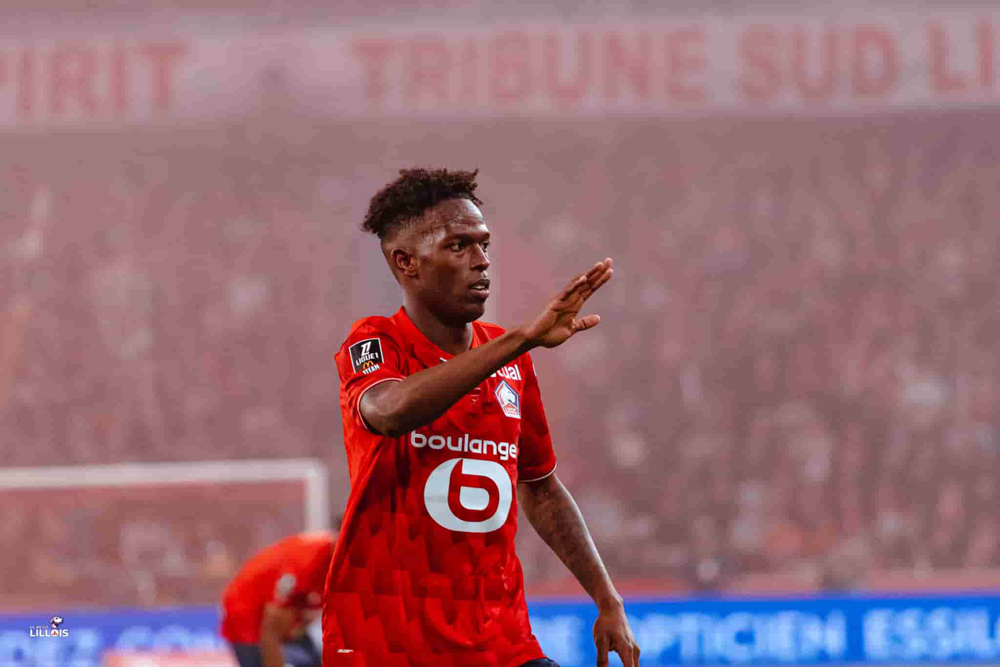 F&eacute;lix Correia, joueur du LOSC.