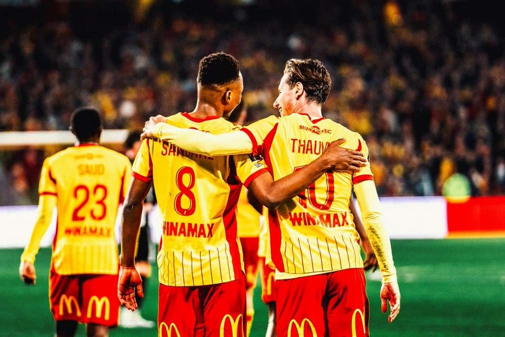 Florian Thauvin, joueur du RC Lens.