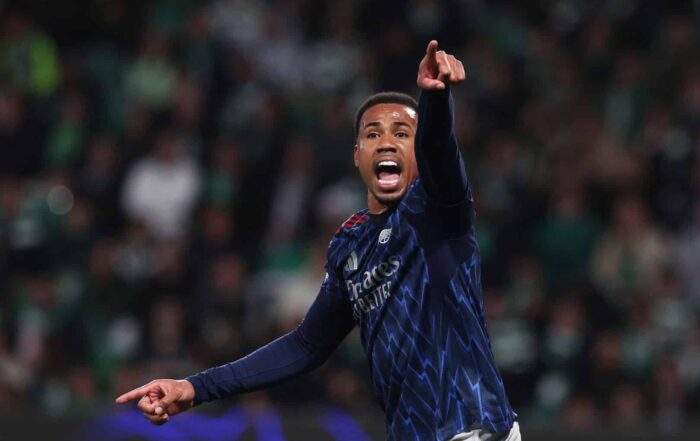 Gabriel, ancien du LOSC et d&eacute;fenseur d'Arsenal.