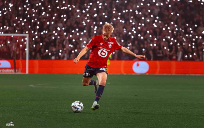 Hakon Haraldsson, milieu offensif du LOSC.