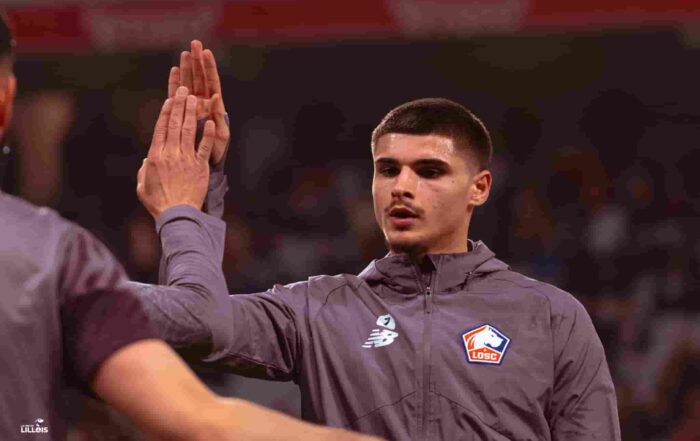 Matias Fernandez-Pardo auteur d'un but et d'une passe d&eacute;cisive avec le LOSC contre le RC Lens.