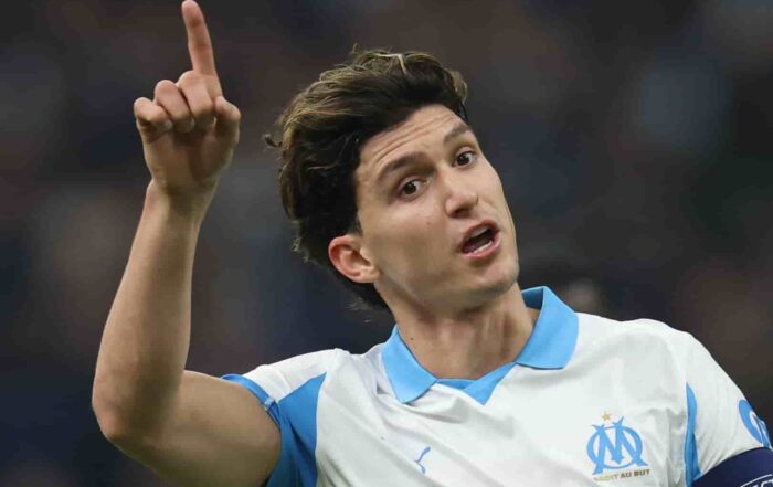 Leonardo Balerdi, d&eacute;fenseur central de l'OM.