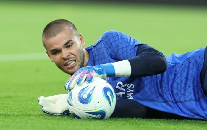Lucas Chevalier, ancien gardien du LOSC aujourd'hui au PSG.