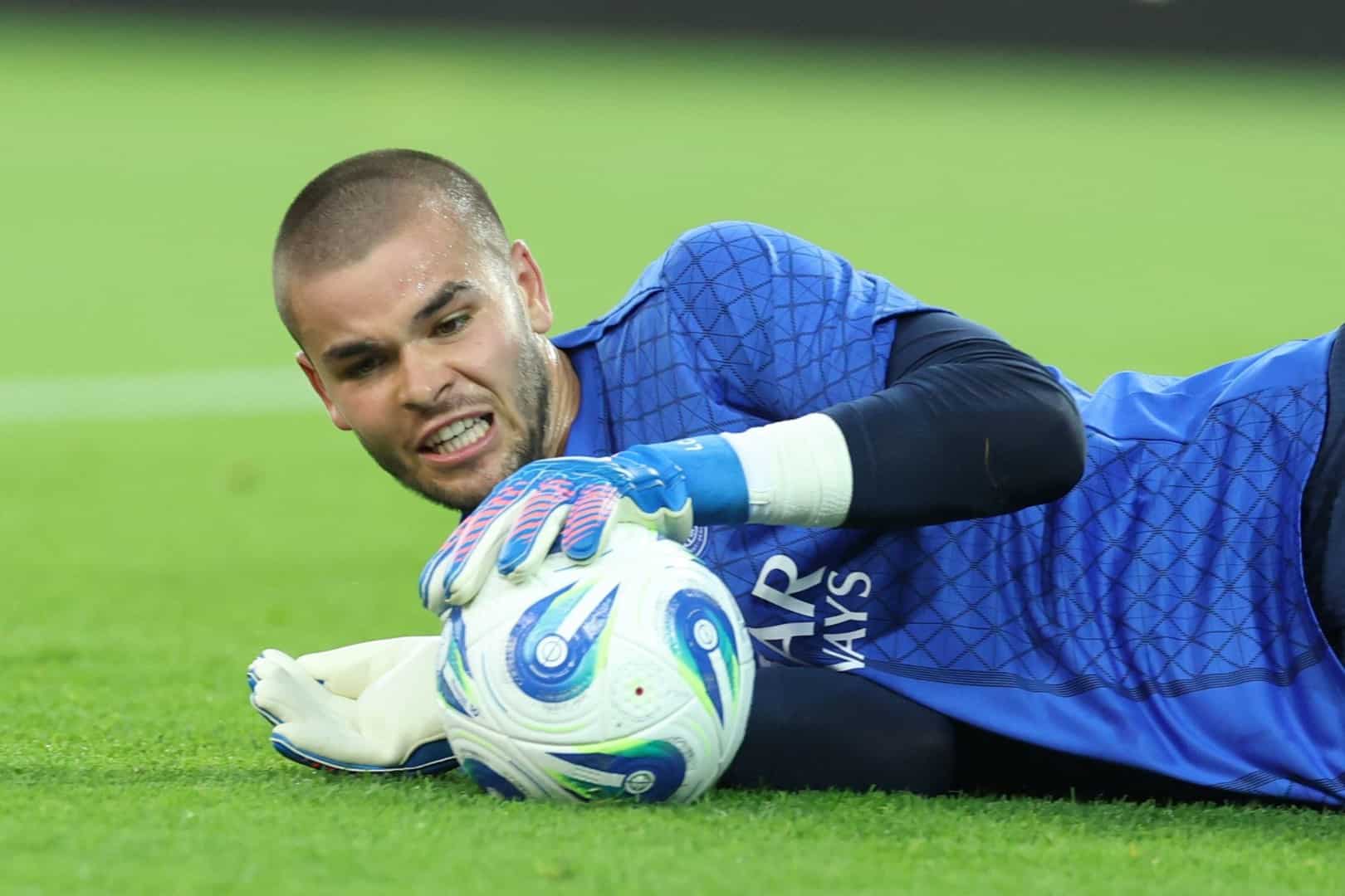 Lucas Chevalier, ancien gardien du LOSC aujourd'hui au PSG.