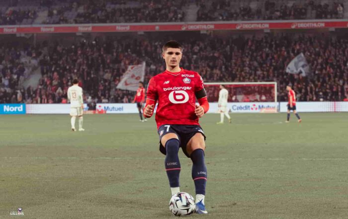Matias Fernandez-Pardo, attaquant du LOSC.