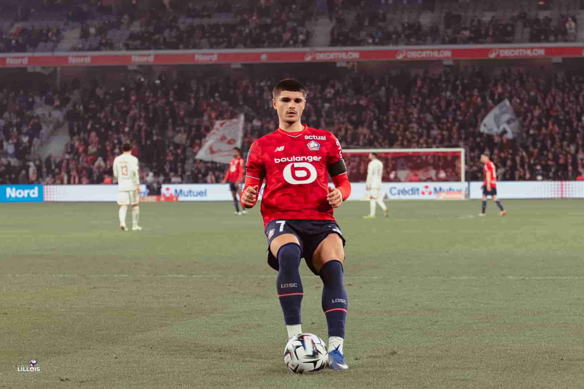 Matias Fernandez-Pardo, attaquant du LOSC.