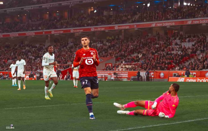 Matias Fernandez-Pardo, attaquant du LOSC.