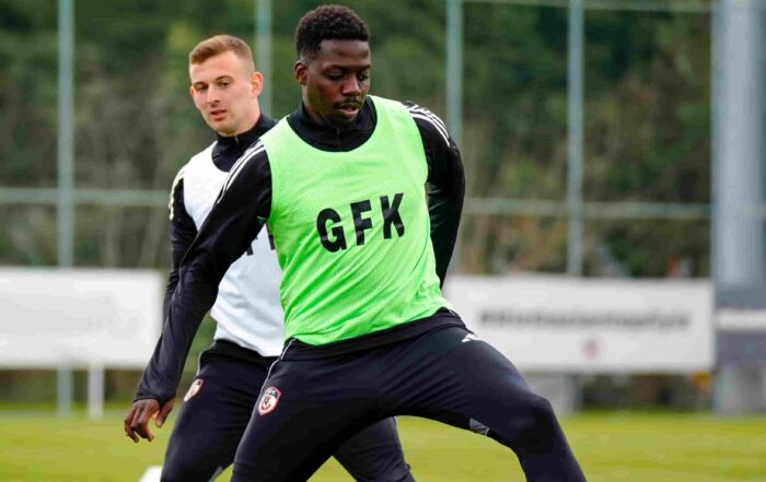 Mohamed Bayo, attaquant du LOSC pr&ecirc;t&eacute; au Gaziantep FK, en Turquie.