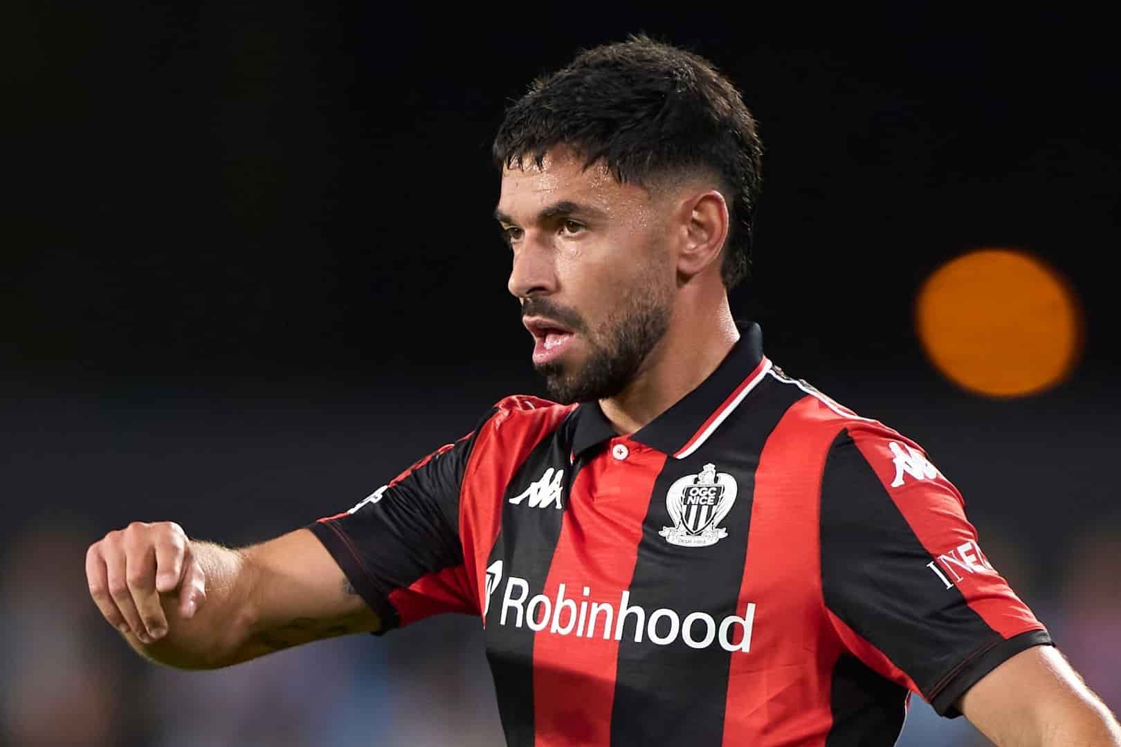 Morgan Sanson, joueur de l'OGC Nice.