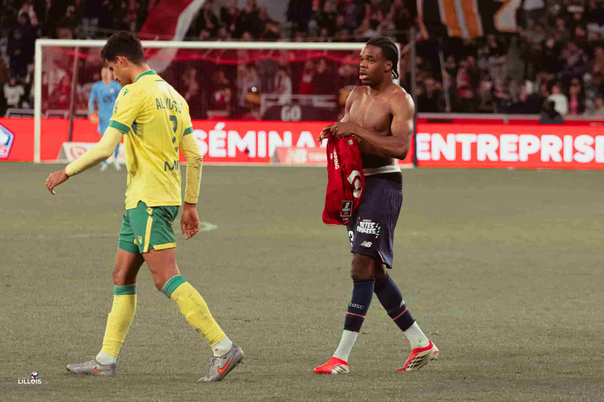 Nathan Ngoy, d&eacute;fenseur central du LOSC.