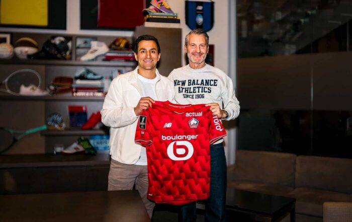 Le LOSC et New Balance renouvellent leur collaboration.