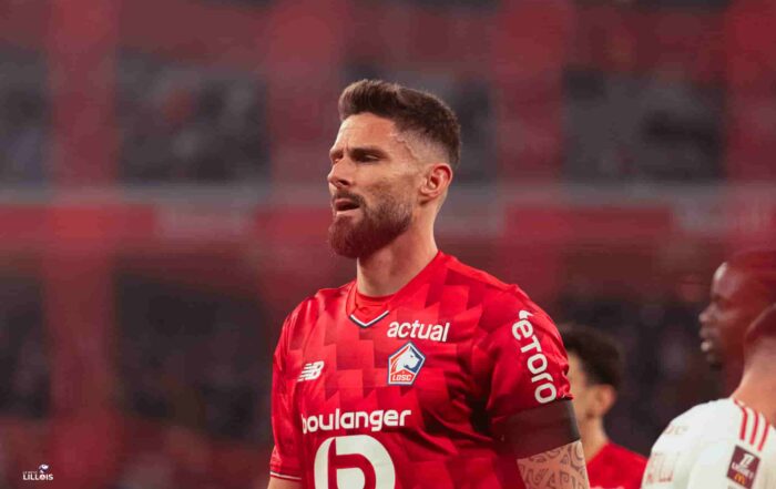 Olivier Giroud, buteur du LOSC.