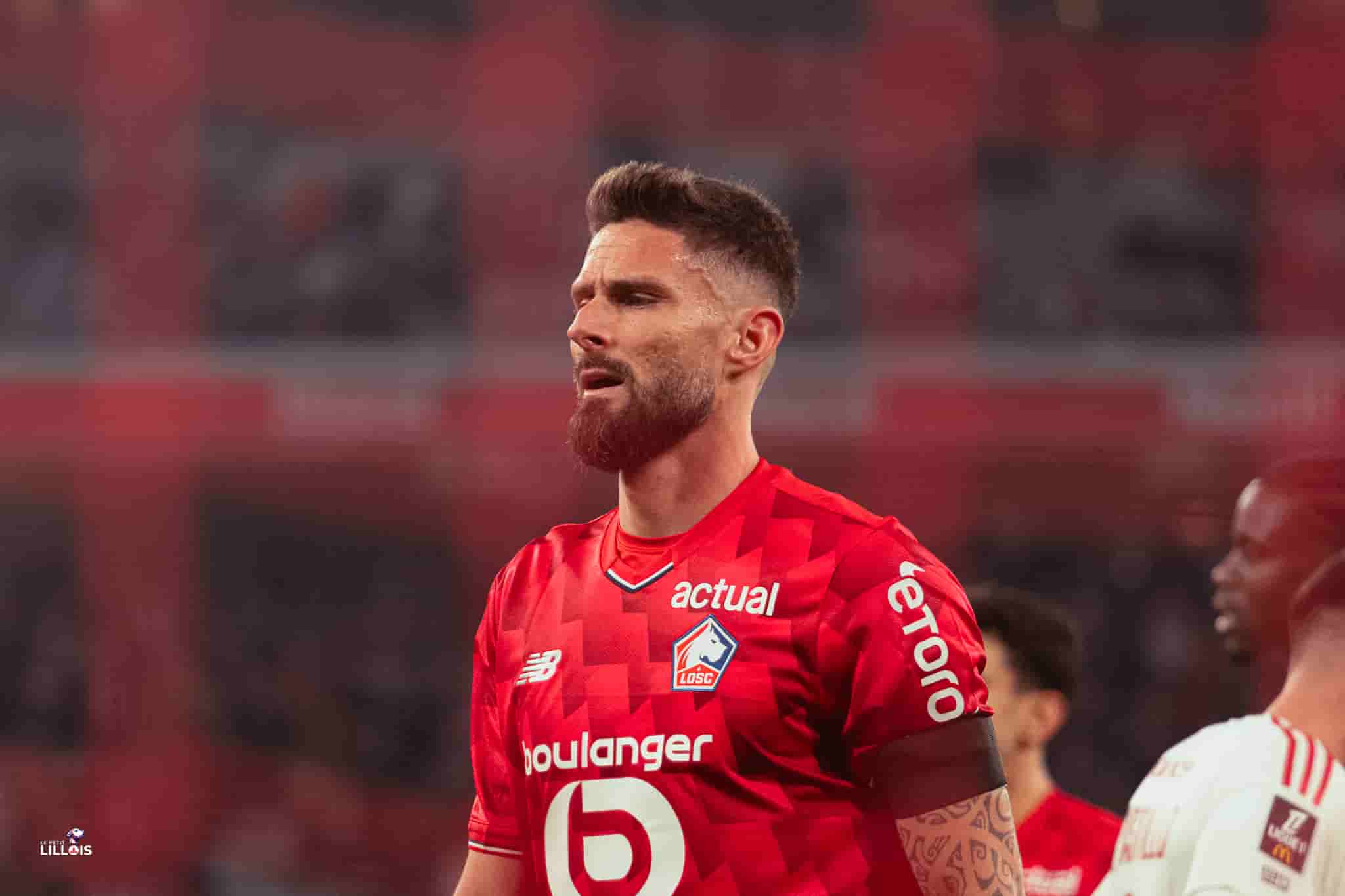 Olivier Giroud, buteur du LOSC.
