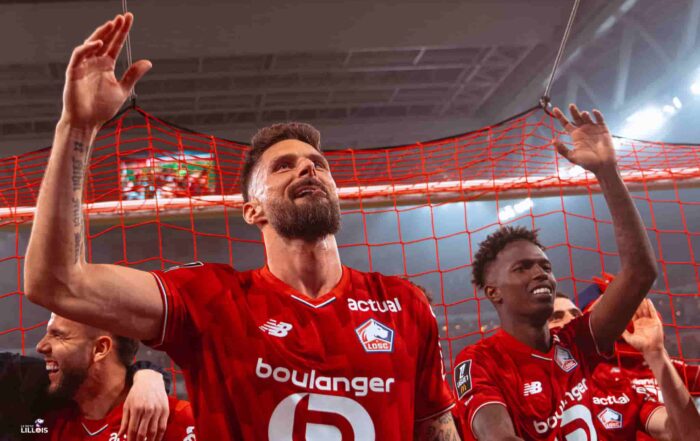 Olivier Giroud, attaquant du LOSC.