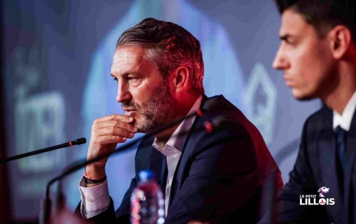 Olivier L&eacute;tang, pr&eacute;sident du LOSC.