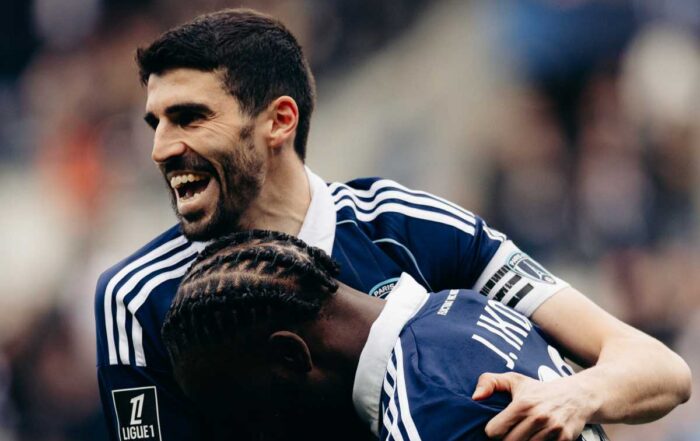 Pierre Lees-Melou heureux avec Jonathan Ikon&eacute;.