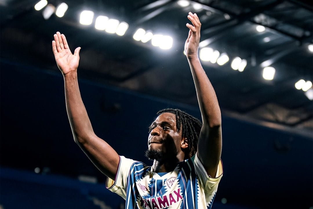 Stephan Zagadou, joueur du Havre AC.