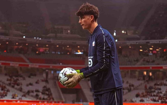 Zadig Lanssade, troisi&egrave;me gardien du LOSC.