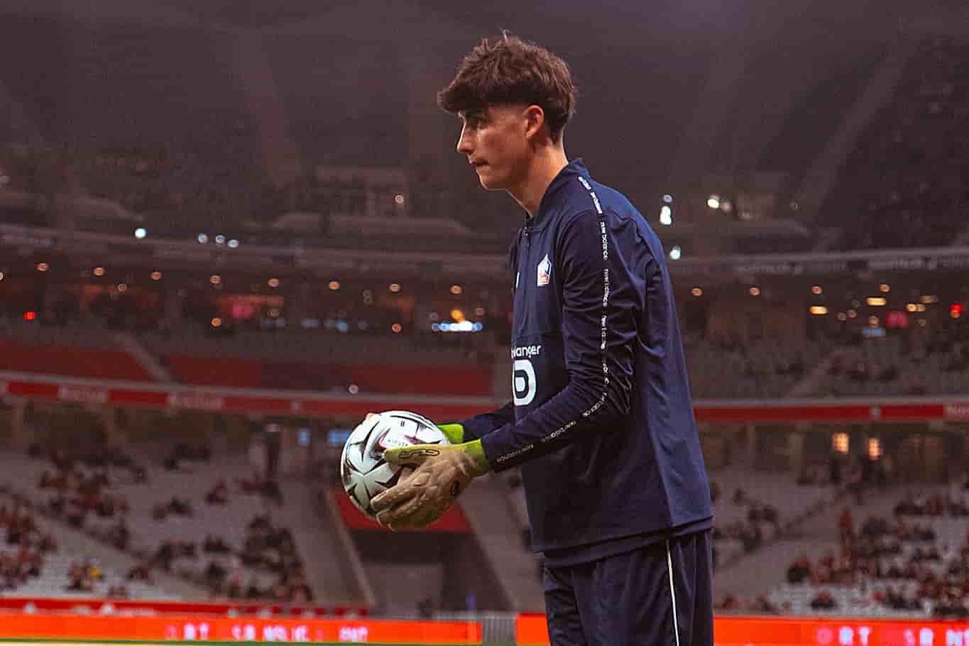 Zadig Lanssade, troisi&egrave;me gardien du LOSC.