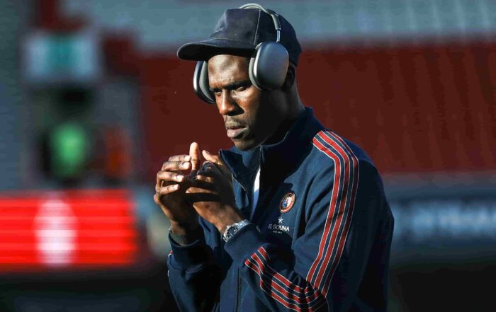 Amadou Onana, ancien joueur du LOSC, milieu de terrain d'Aston Villa.