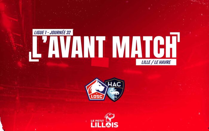 Affiche d'avant match pour LOSC - Le Havre AC.