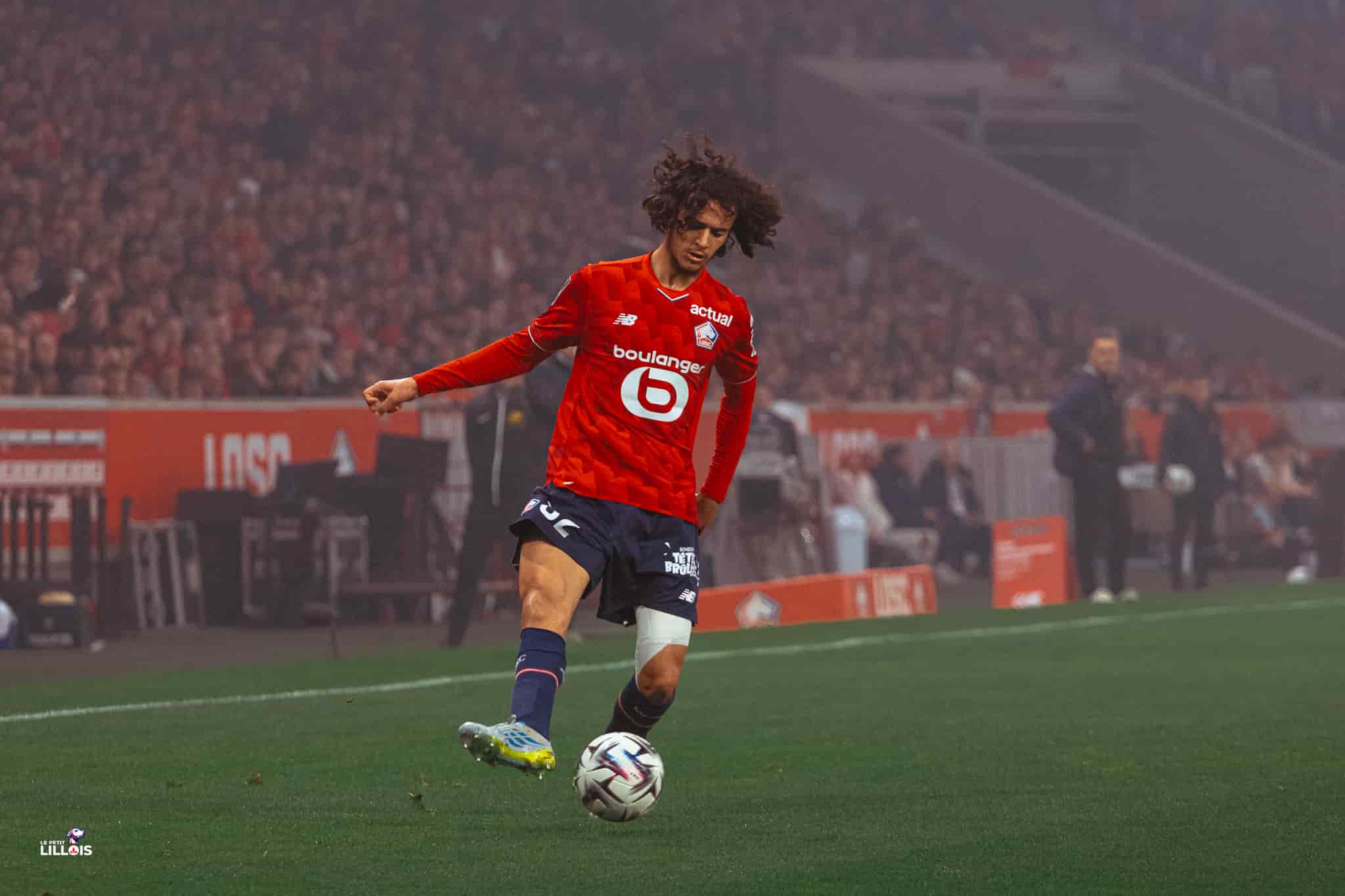 Ayyoub Bouaddi, milieu de terrain du LOSC.