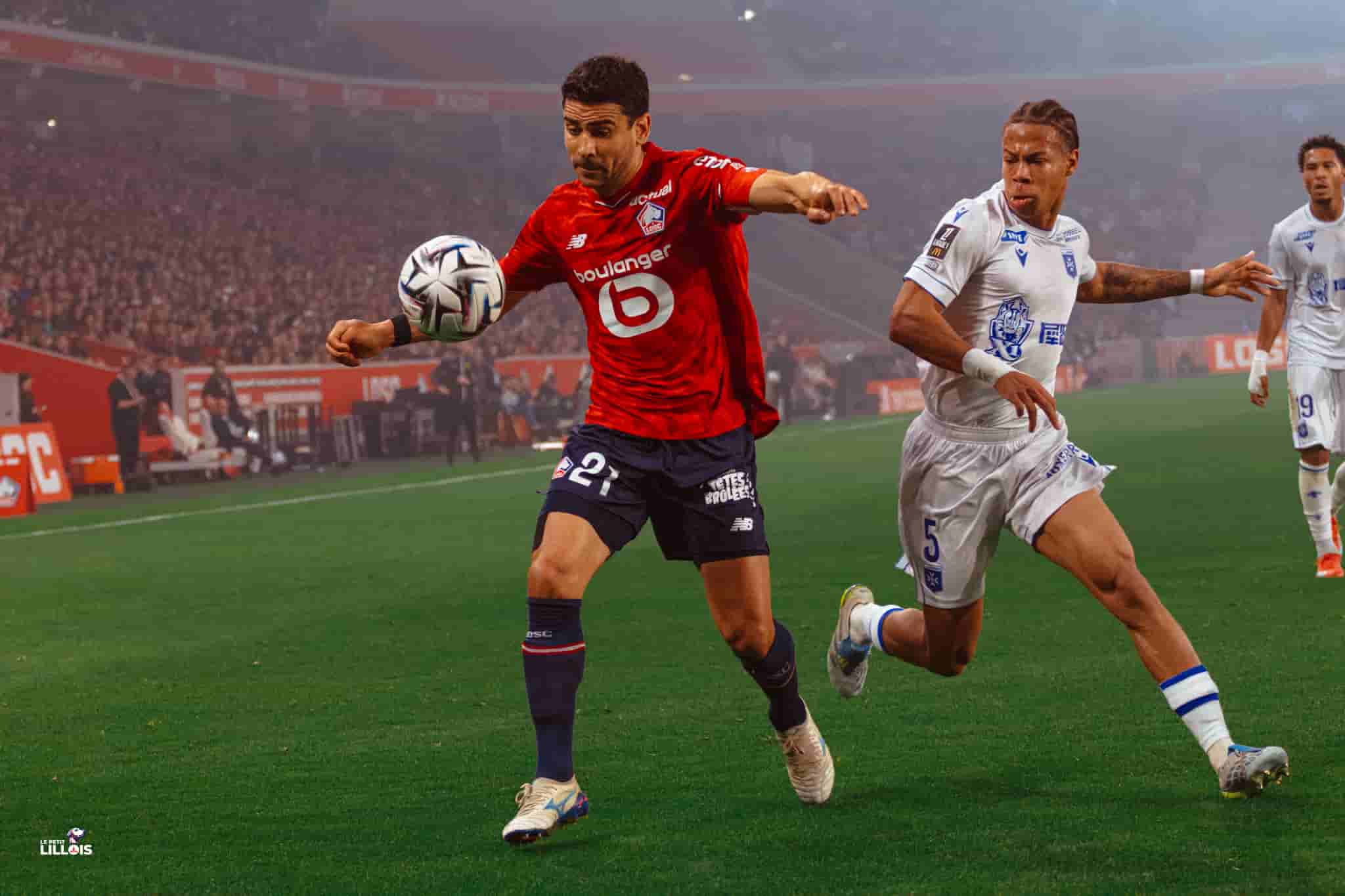 Benjamin Andr&eacute;, capitaine du LOSC.