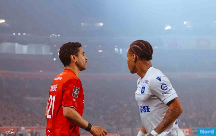 Benjamin Andr&eacute;, milieu de terrain et capitaine du LOSC.