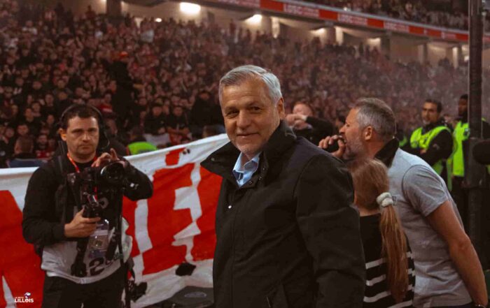 Bruno Genesio, entra&icirc;neur du LOSC.
