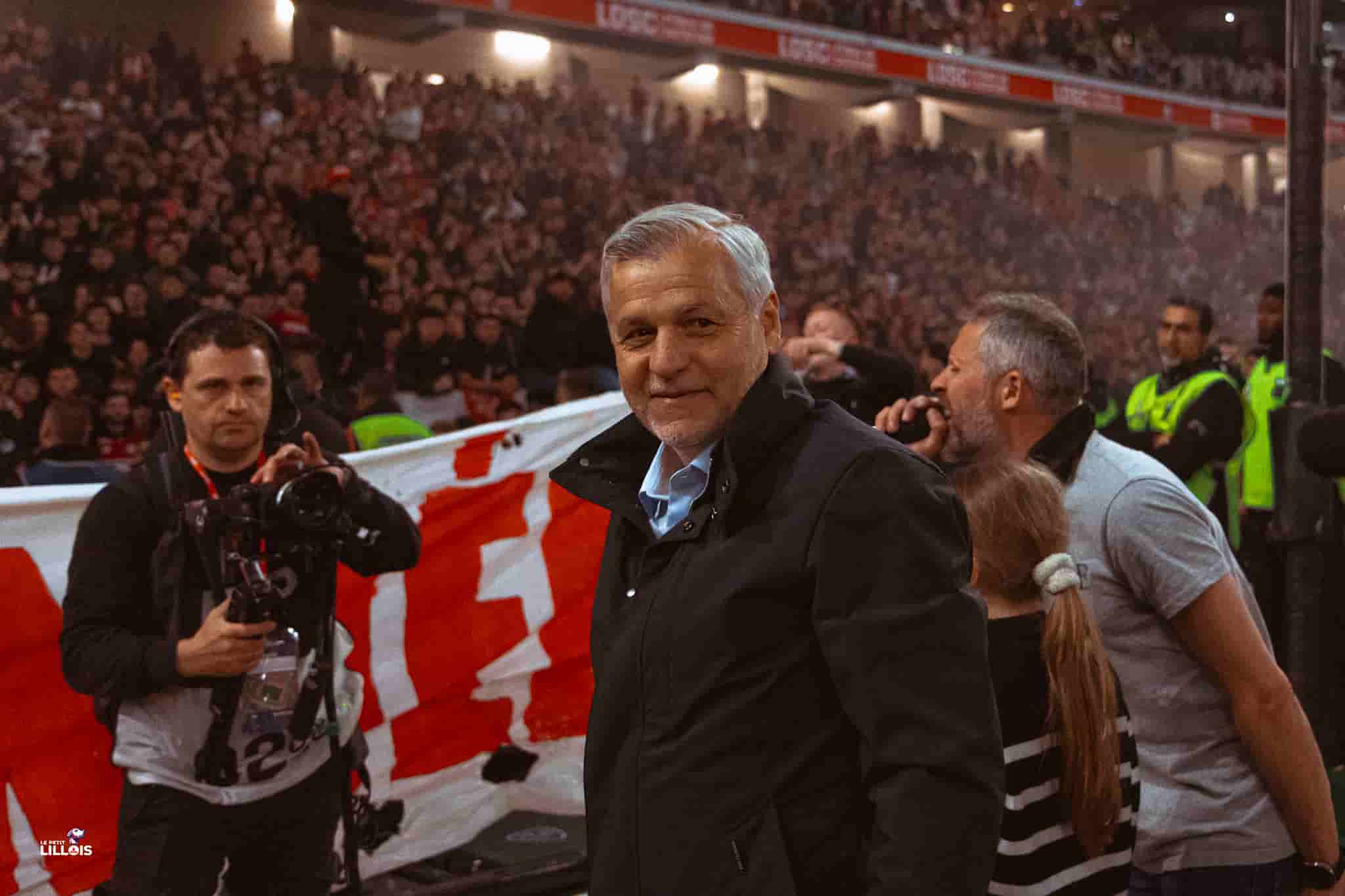 Bruno Genesio, entra&icirc;neur du LOSC.