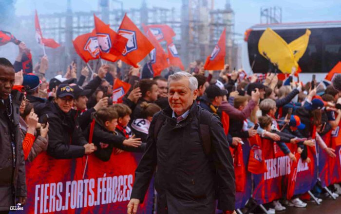 Bruno Genesio, entra&icirc;neur du LOSC.