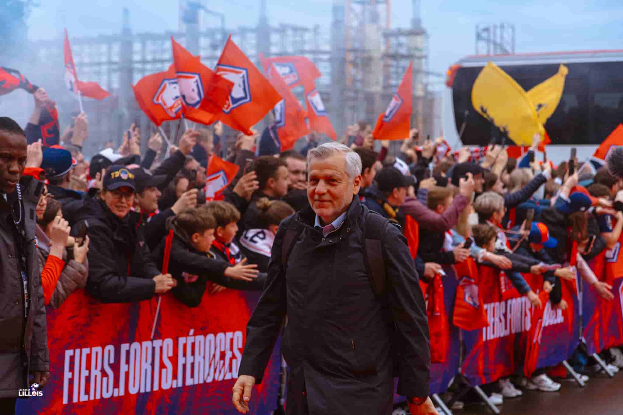 Bruno Genesio, entra&icirc;neur du LOSC.