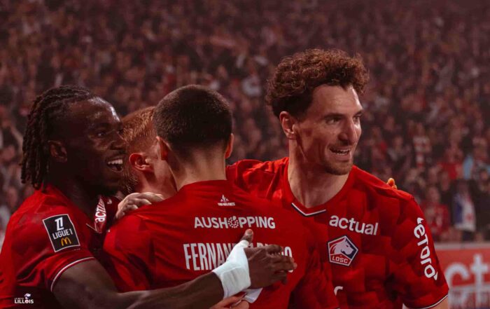 Le collectif du LOSC, futur adversaire du Havre AC.