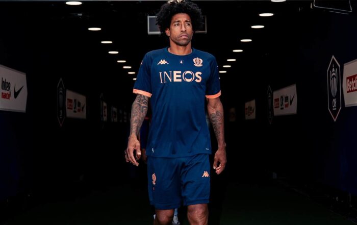 Dante, ancien joueur du LOSC et capitaine de l'OGC Nice en Coupe de France.