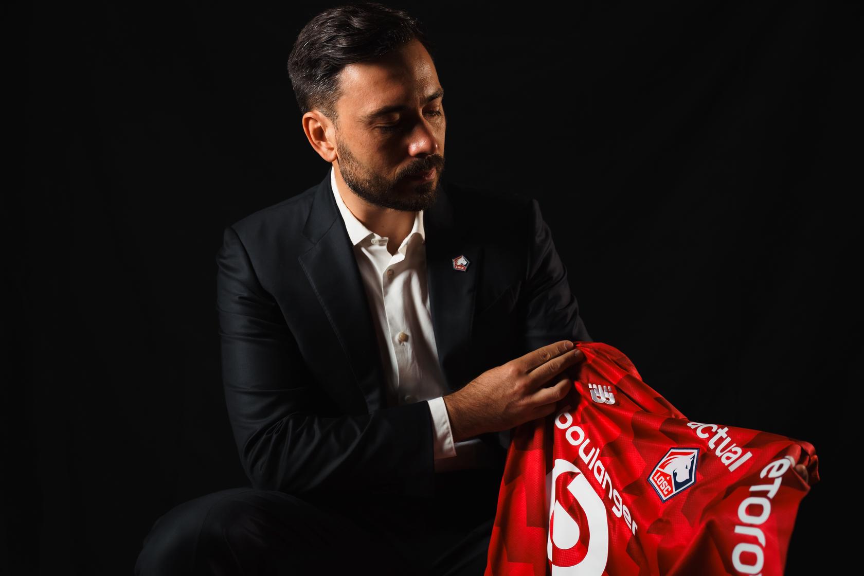 Davide Ancelotti, nouvel entra&icirc;neur du LOSC.
