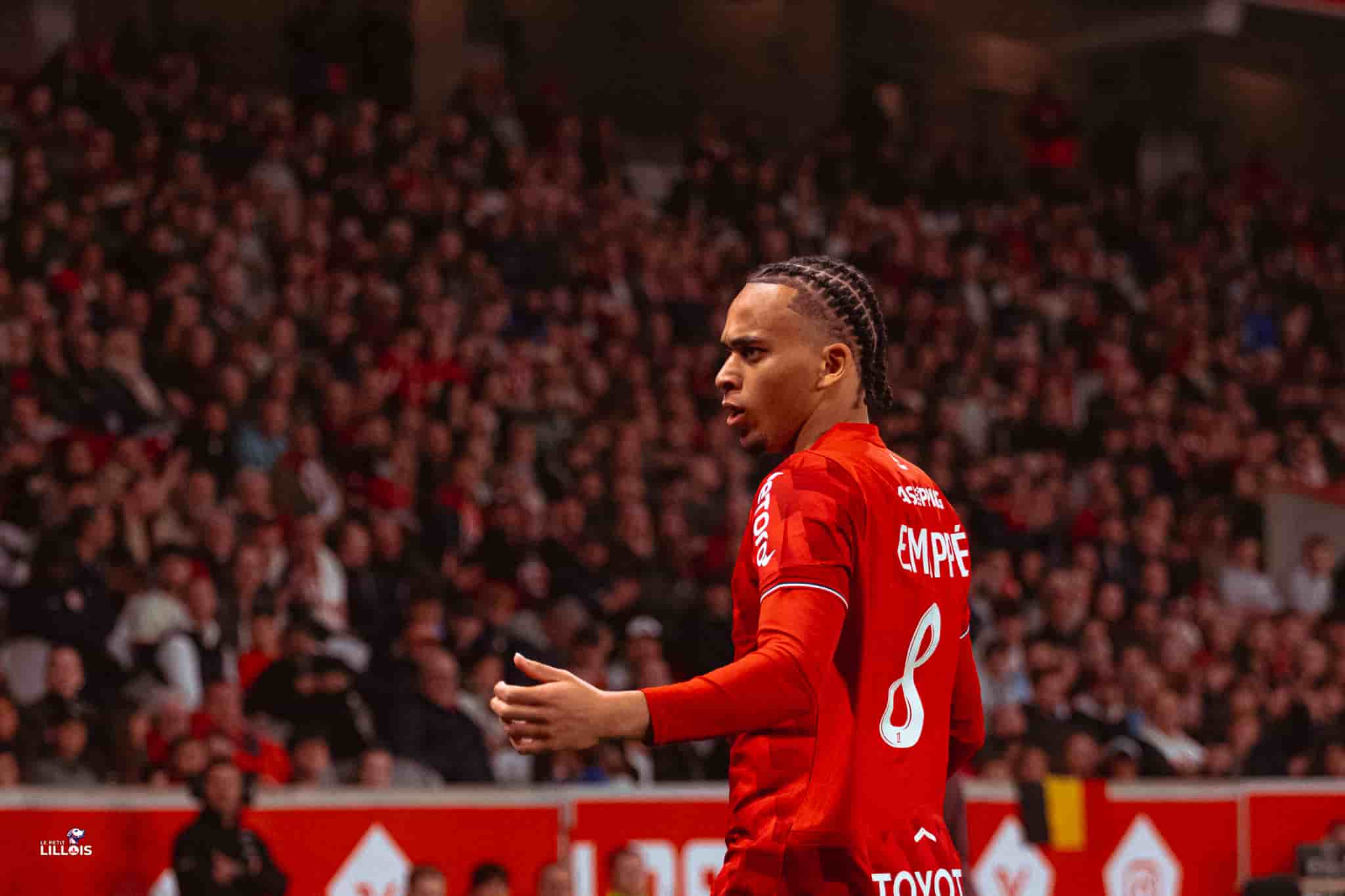 Ethan Mbapp&eacute;, ailier rempla&ccedil;ant du LOSC.