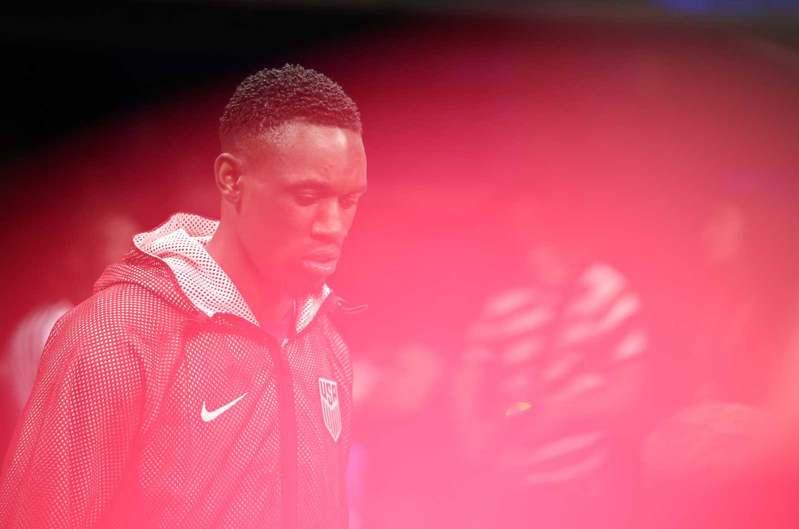 Folarin Balogun, attaquant de l'AS Monaco.