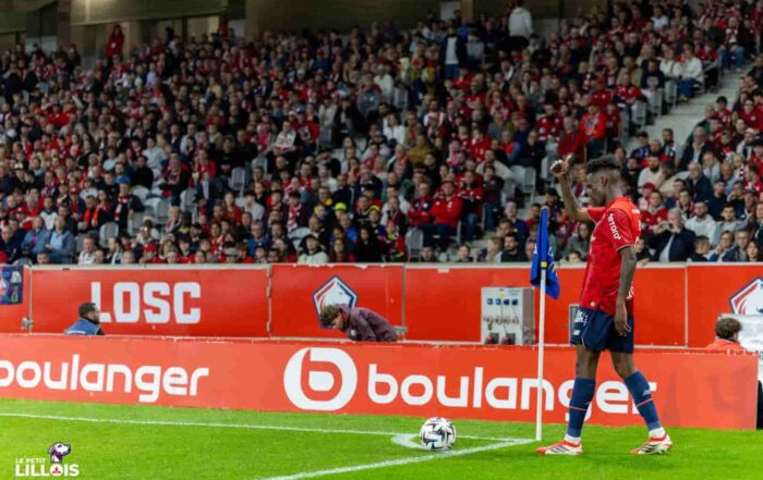 F&eacute;lix Correia, ailier du LOSC.