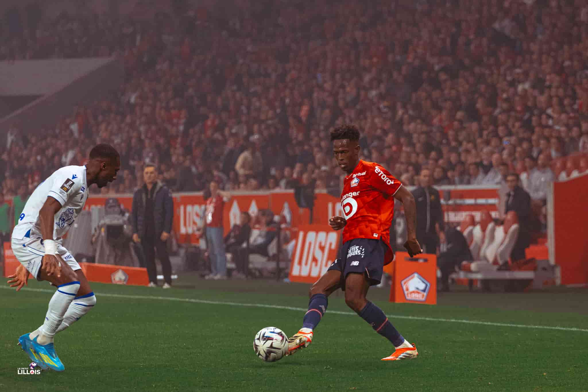 F&eacute;lix Correia, attaquant du LOSC.