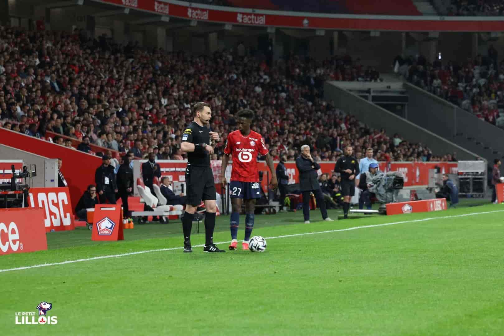 F&eacute;lix Correia, ailier du LOSC.
