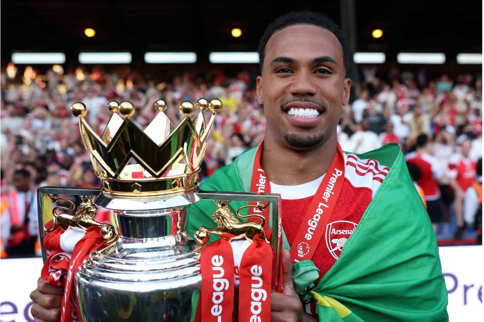 Gabriel, ancien joueur du LOSC, en finale de Ligue des Champions avec Arsenal.