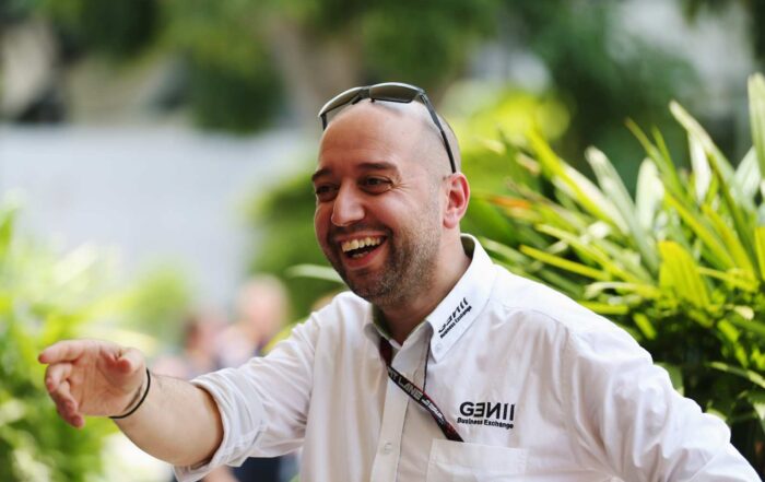 KUALA LUMPUR, MALAYSIA - MARCH 22: Lotus Chairman Gerard Lopez is seen in the paddock during practice for the Malaysian Formula One Grand Prix at the Sepang Circuit on March 22, 2013 in Kuala Lumpur, Malaysia.
