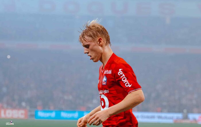 Hakon Haraldsson, attaquant du LOSC.